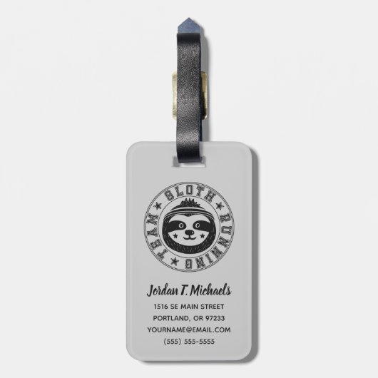 Trägheits-laufendes Team Gepäckanhänger (Rückseite vertikal)