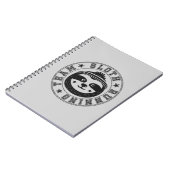 Trägheits-laufendes Team Notizblock (Linke Seite)