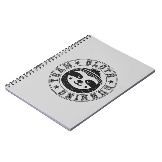 Trägheits-laufendes Team Notizblock (Linke Seite)