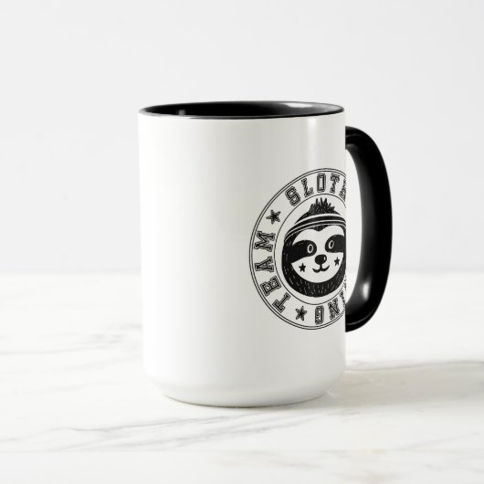 Trägheits-laufendes Team Tasse (VorderseiteRechts)