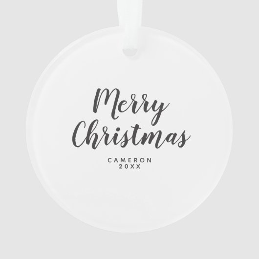 Trägheits-Maskottchen Ornament (Rückseite)