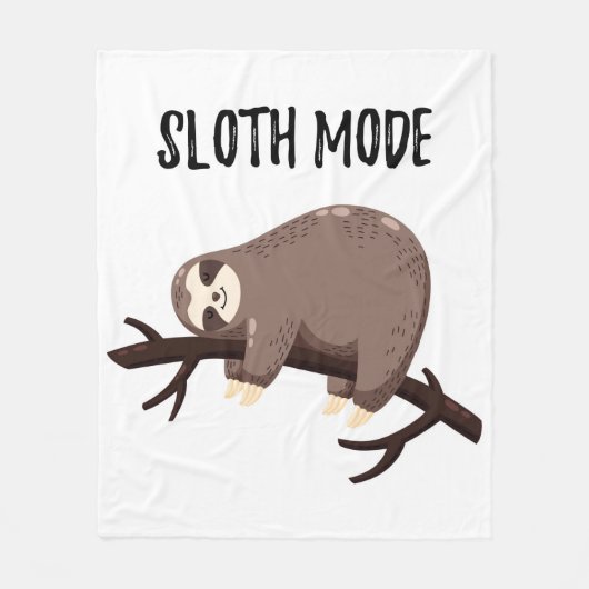 Trägheits-Modus Fleecedecke (Vorderseite)