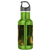 Trägheits-Regenwald-Wasser-Flasche Edelstahlflasche (Rückseite)