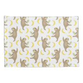 Trägheits-u. Bananen-Muster Kissenbezug (Rückseite-Rechts)