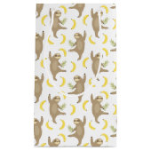 Trägheits-u. Bananen-Muster Kleine Geschenktüte (Vorderseite)