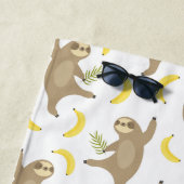 Trägheits-u. Bananen-Muster Strandtuch (Beispiel)