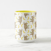 Trägheits-u. Bananen-Muster Tasse (Zentrum)