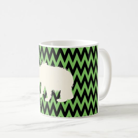 Trägheitsbär Kaffeetasse (VorderseiteRechts)