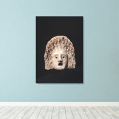 Tragikmaske Leinwanddruck (Insitu (Holzboden))