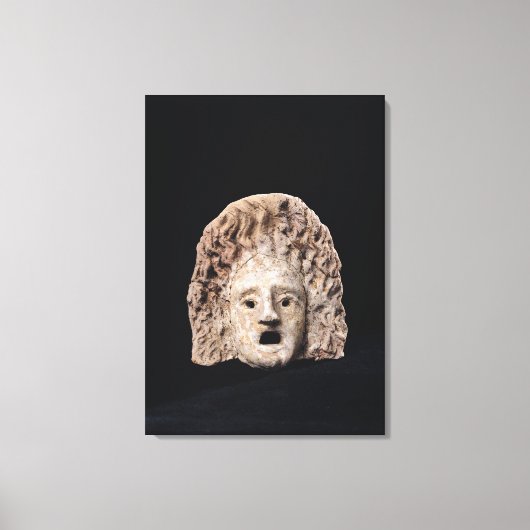 Tragikmaske Leinwanddruck (Vorderseite)