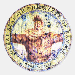 Tragische Einleitung Runder Aufkleber