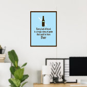 Tragische Geschichte Poster (Heimbüro)