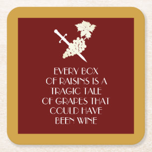 Tragische Geschichte Rechteckiger Pappuntersetzer