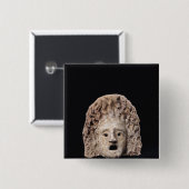 Tragische Maske Button (Vorne & Hinten)