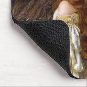 Tragisches Ophelia von Arthur Hughes Pre-Raphaelit Mousepad (Ecke)
