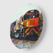 TRAGKUNSTWANDEL GROßE WANDUHR (Winkel)