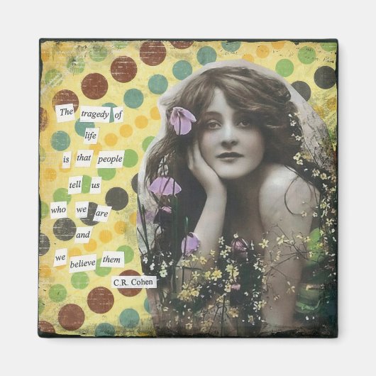 Tragödie des Lebens Magnet (Vorne)