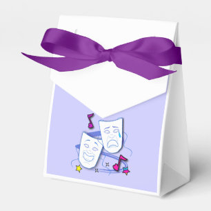 Tragödie-und Komödien-Drama-Masken Geschenkschachtel