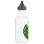 TRAGSWEAT DRITTGRÜNE EDELSTAHLFLASCHE (Links)