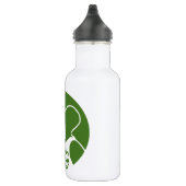 TRAGSWEAT DRITTGRÜNE EDELSTAHLFLASCHE (Rechts)