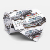 Trägt Chevy Impala 1960 Limousine auf Weiß zur Krawatte (Gerollt)