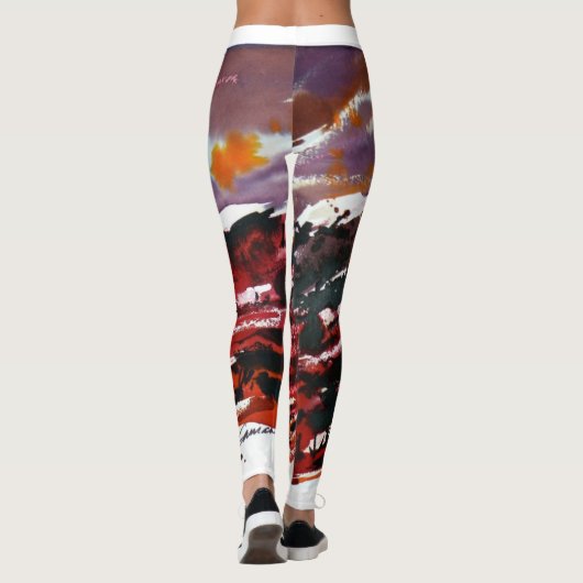 Trägt Leggings durch Doranne Alden Caruana zur (Rückseite)