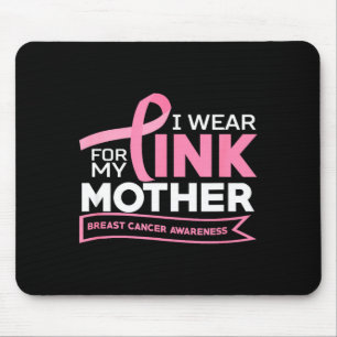 Tragt Rosa für das Brustkrebsbewusstsein der Mütte Mousepad
