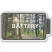 Trail-Aufladesticker Aufkleber (Vorderseite)