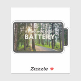 Trail-Aufladesticker Aufkleber