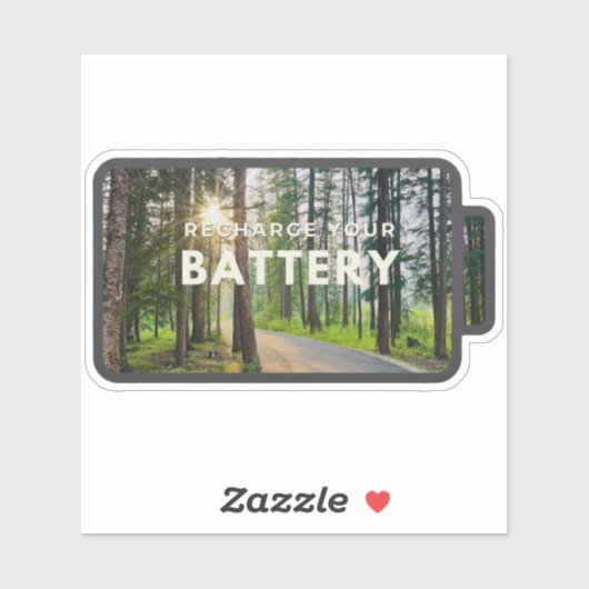 Trail-Aufladesticker Aufkleber (Blatt)