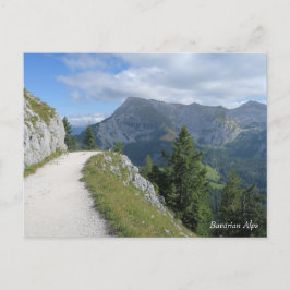 Trail Bayrische Alpen Postkarte