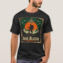 Trail Blazer – Wilderness Pionier Wanderer T-Shirt