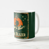 Trail Blazer – Wildernis-Pionier-Wanderer Kaffeetasse (VorderseiteRechts)