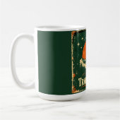 Trail Blazer – Wildernis-Pionier-Wanderer Kaffeetasse (Links)