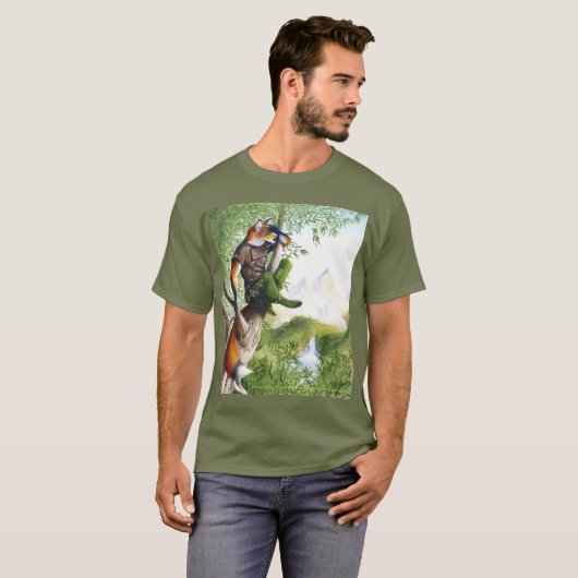 Trail Blazing Fox T - Shirt (Vorne ganz)