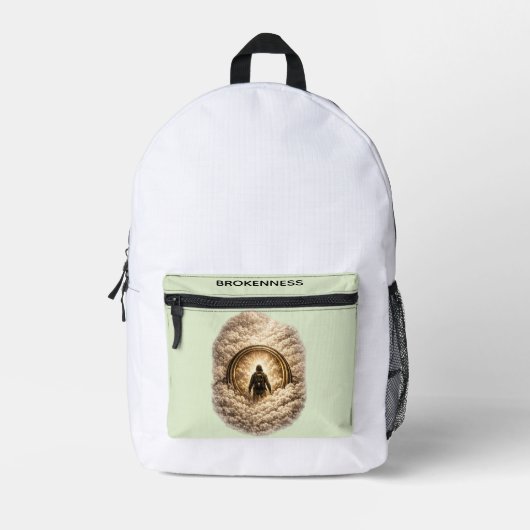Trail Boss Grafik "Schatten des Zerfalls" Rucksack (Vorderseite)
