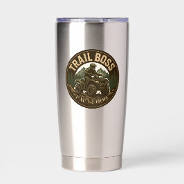 "Trail Boss" Vier Wheel Adventurer Tasse für Vater Thermobecher