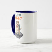 Trail Buddy – Labrador-Abenteuer beim Wandern Tasse (Vorderseite Links)