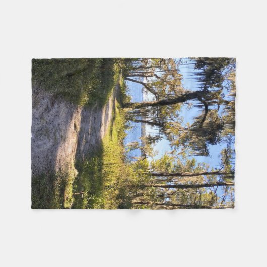 Trail By The River Fleecedecke (Vorderseite (Horizontal))