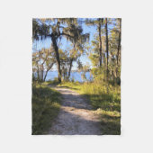 Trail By The River Fleecedecke (Vorderseite)