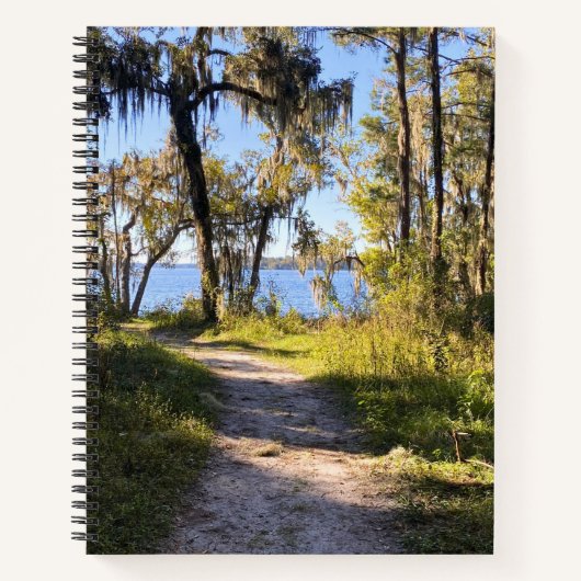 Trail By The River Spiral Notebook Notizblock (Vorderseite)