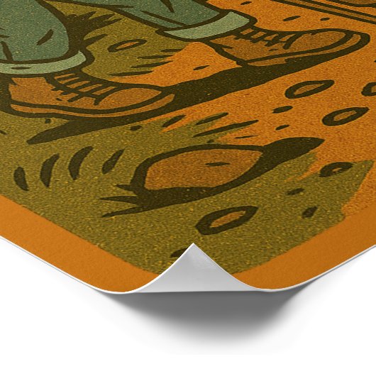 Trail Days Good Vibes Poster (Ecke)