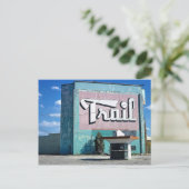 Trail Drive-In Theater, Route 66, Amarillo, Texas Postkarte (Stehend Vorderseite)