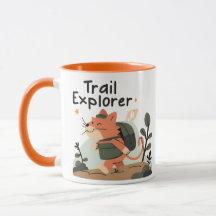 Trail Explorer Cat - Kaffee Tasse
