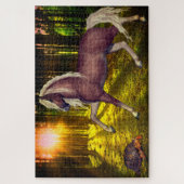 Trail Horse Sun Puzzle (Vertikal)