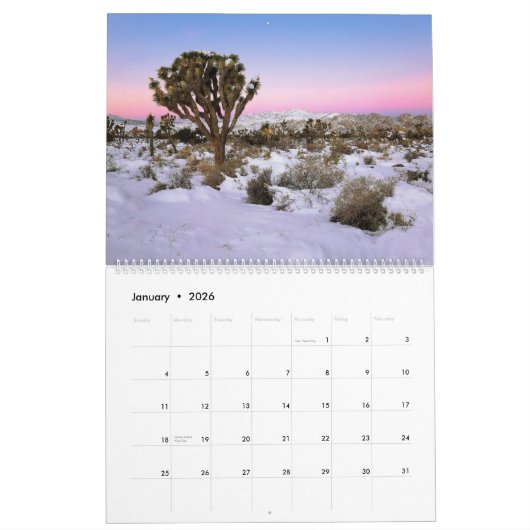 Trail Images Fotografy - Nationalparkszenen Ca Kalender (Jan 2026)