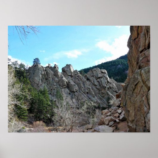 Trail in Jefferson County, Colorado Poster (Vorne)