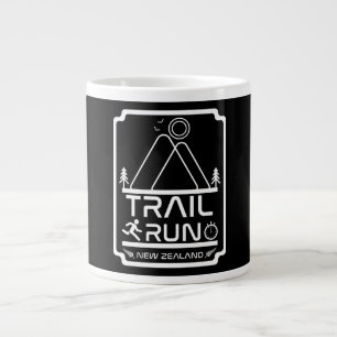 Trail Lauf Neuseeland Jumbo-Tasse