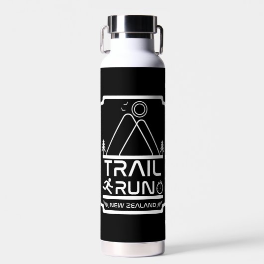 Trail Lauf Neuseeland Trinkflasche (Vorne)