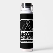 Trail Lauf Neuseeland Trinkflasche (Rückseite)